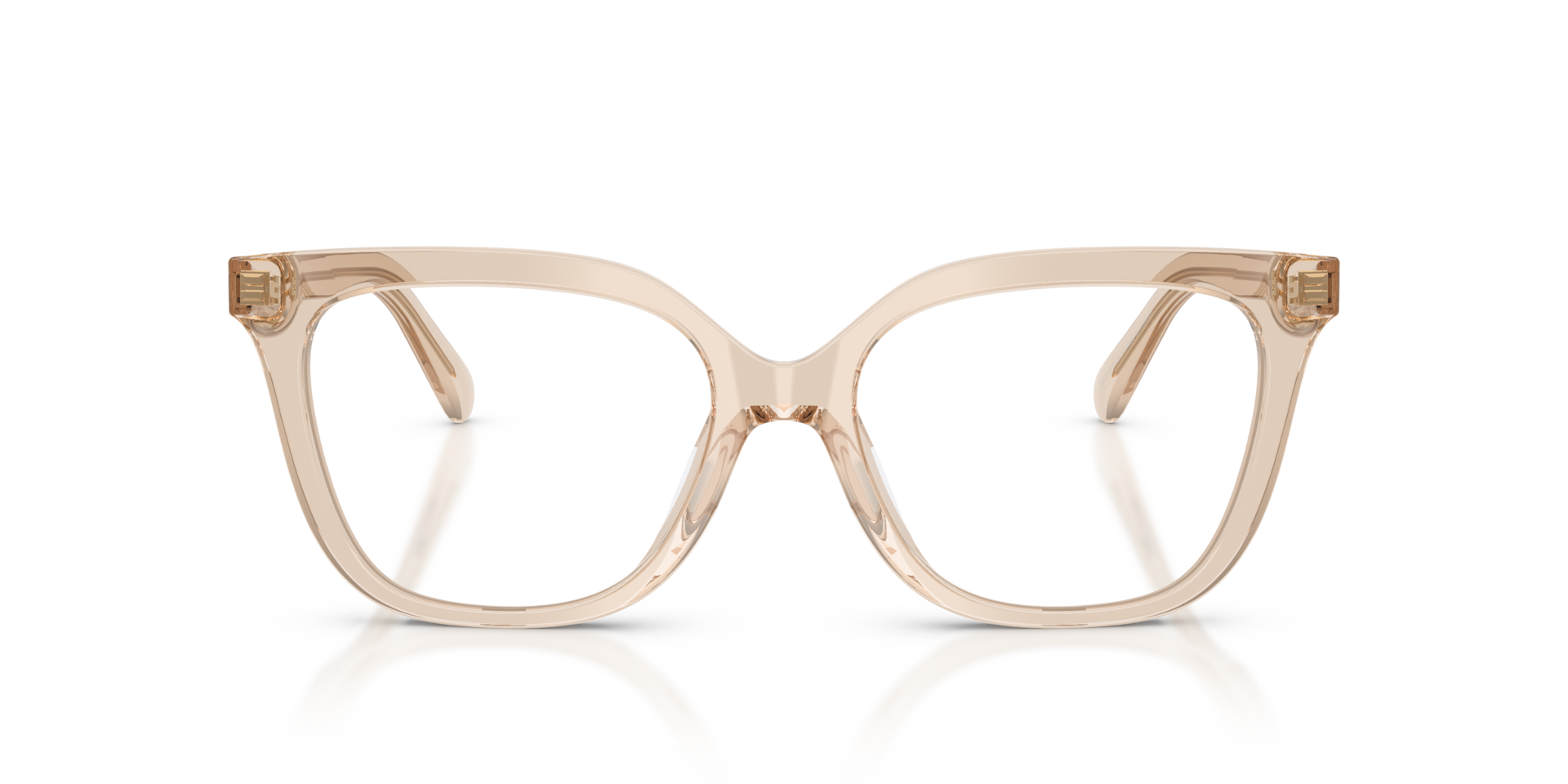 Coach HC6302U Transparent Beige, Size: M
