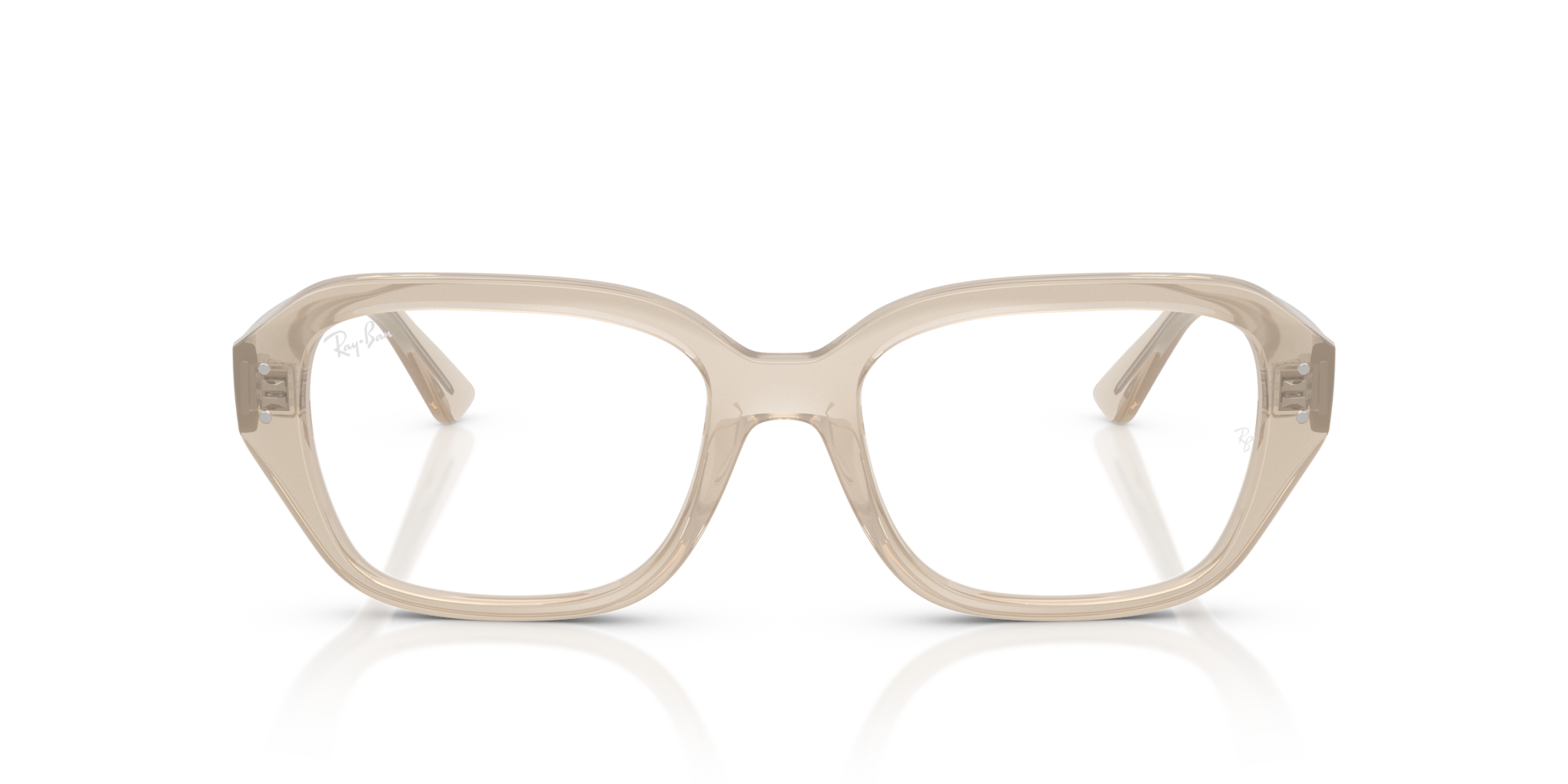 Ray-Ban RB7258 SHEA OPTICS BIO-BASED Cloudy Warm White, Size: S