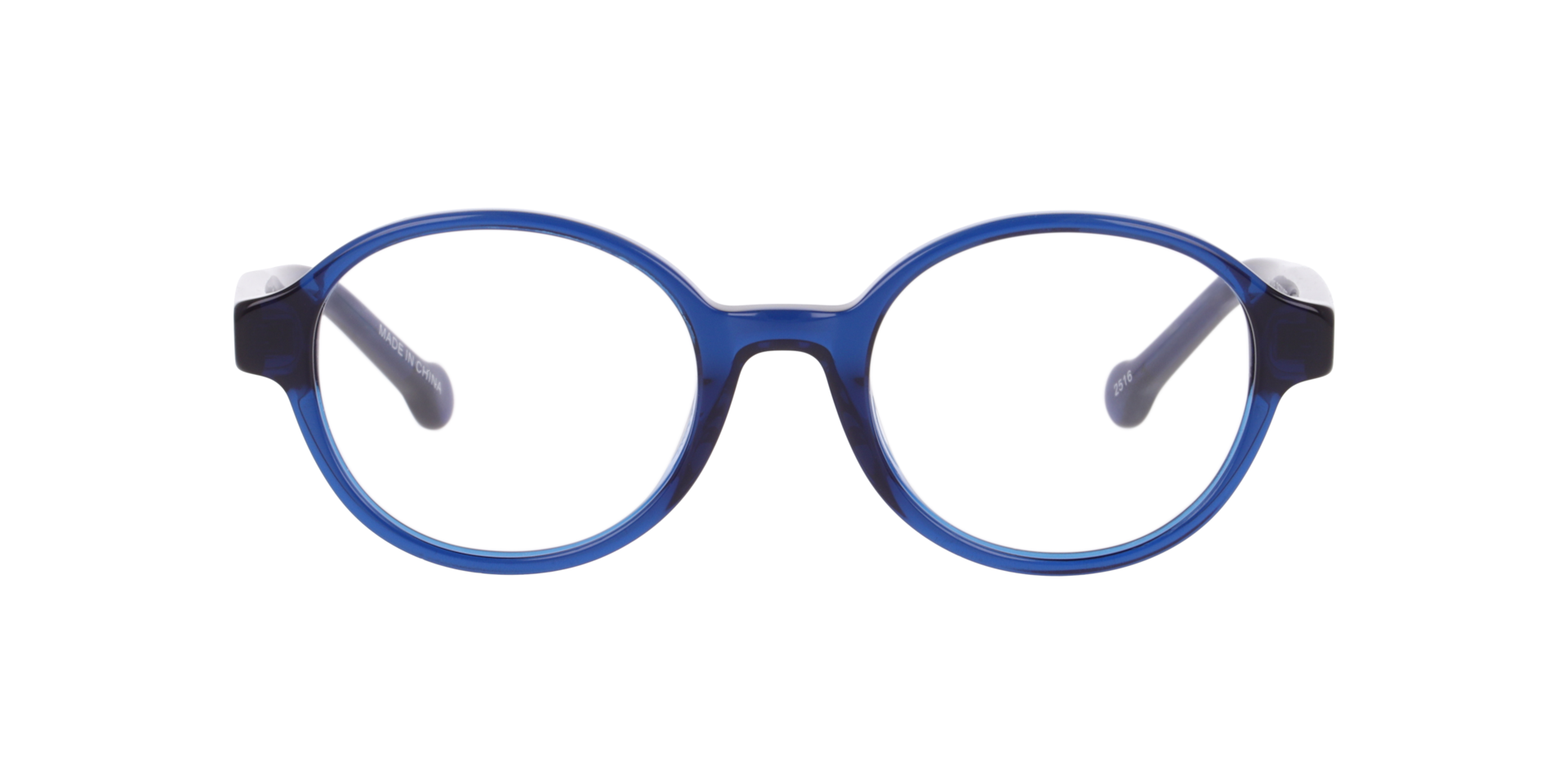 Clearly THE ROUNDIES Milky Dark Blue, Size: XS