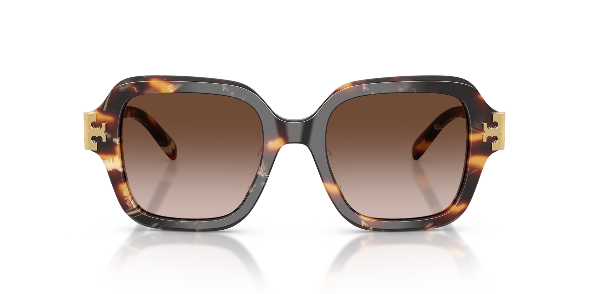 Tory Burch TY7231U Dark Tortoise, Size: M