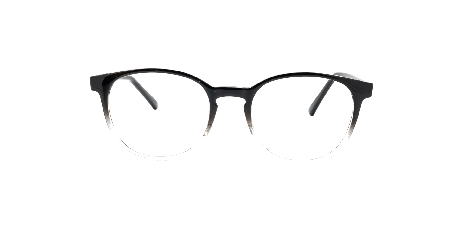 Clearly CORDIA Gradient Black To Crystal, Size: M
