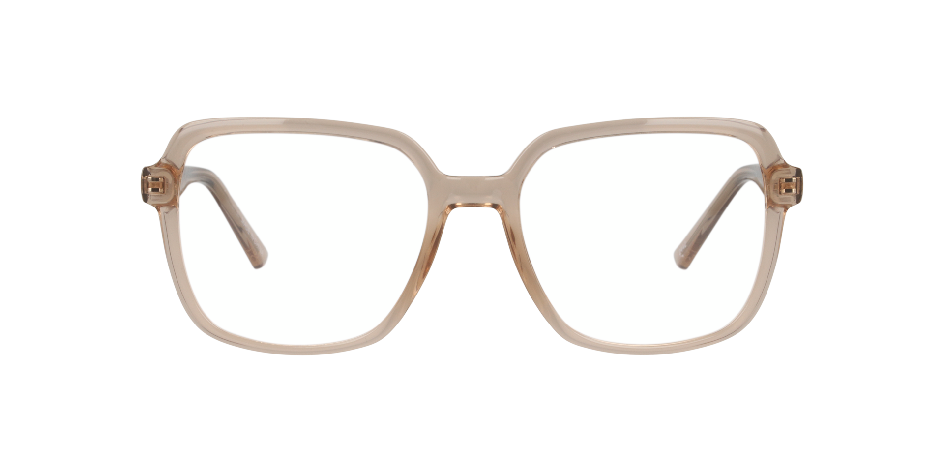 Clearly NOSTALGIA Transparent Brown, Size: M