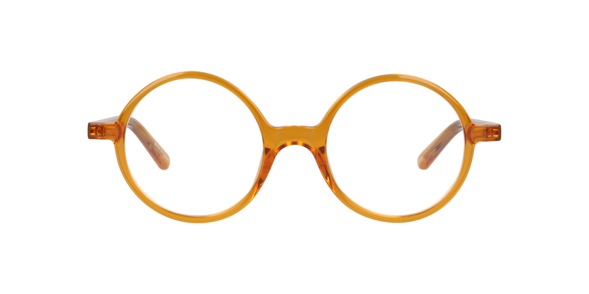 Clearly VESPERA Transparent Orange, Size: L