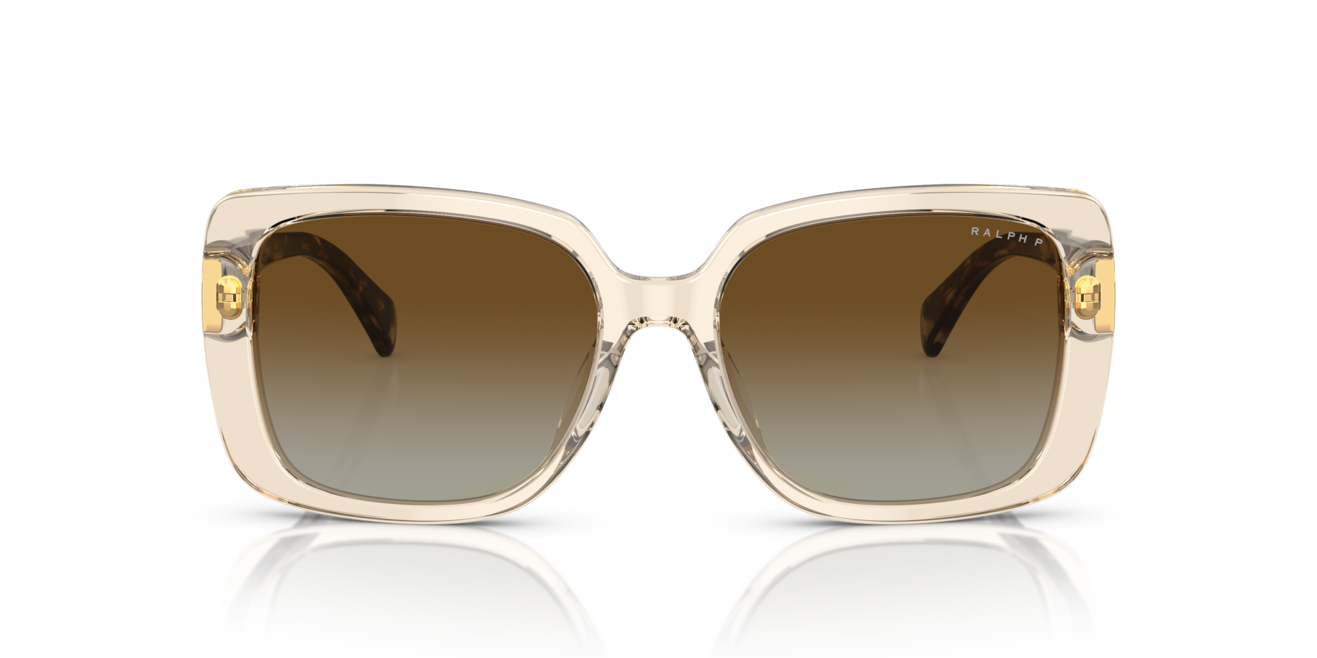 Ralph RA5298U Transparent Light Brown, Size: M