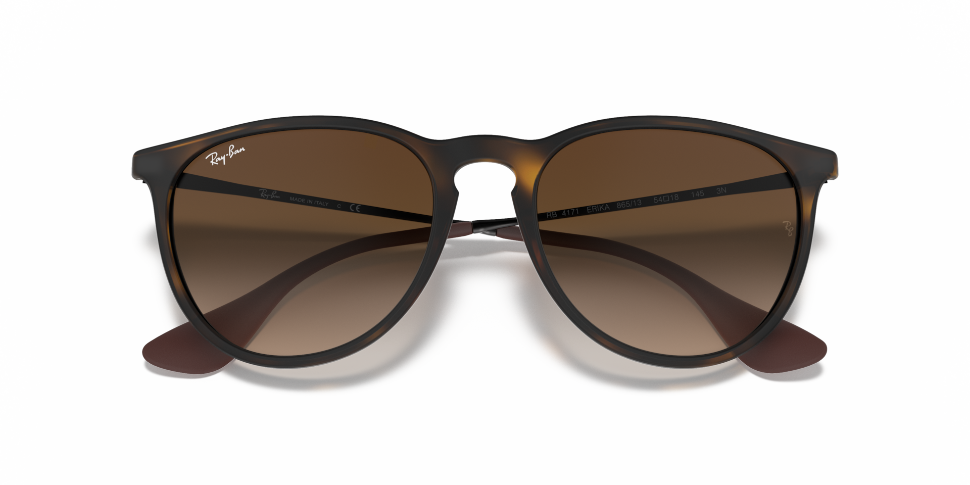 Ray-Ban RB4171 ERIKA CLASSIC Rubber Havana, Size: M